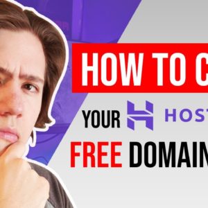 💰 Get a Free Domain Name & Domain Registration at Hostinger 💰