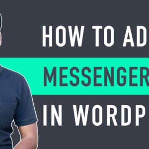 How To Add Facebook Messenger Chat in WordPress Website