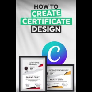 How To Make A Certificate Design In 5 Mins