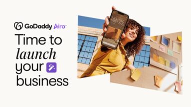 Time to Launch with GoDaddy Airo™